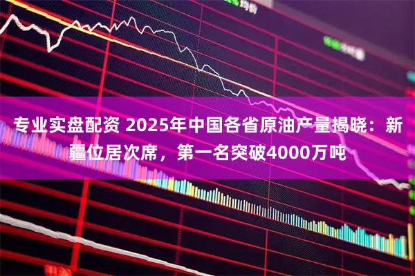专业实盘配资 2025年中国各省原油产量揭晓：新疆位居次席，第一名突破4000万吨